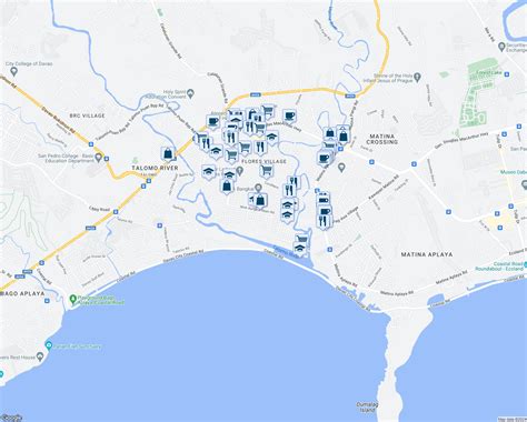 Detailed Road Map of Bangkal .
